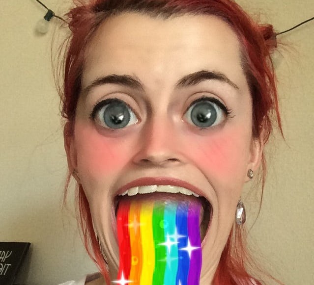 Snapchat's New 'Lenses' Feature Lets You Puke Rainbows And So Much More