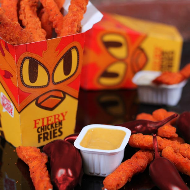 Burger King Fiery Chicken Fries Are Here, & They Are BK's Spiciest Menu Item Yet