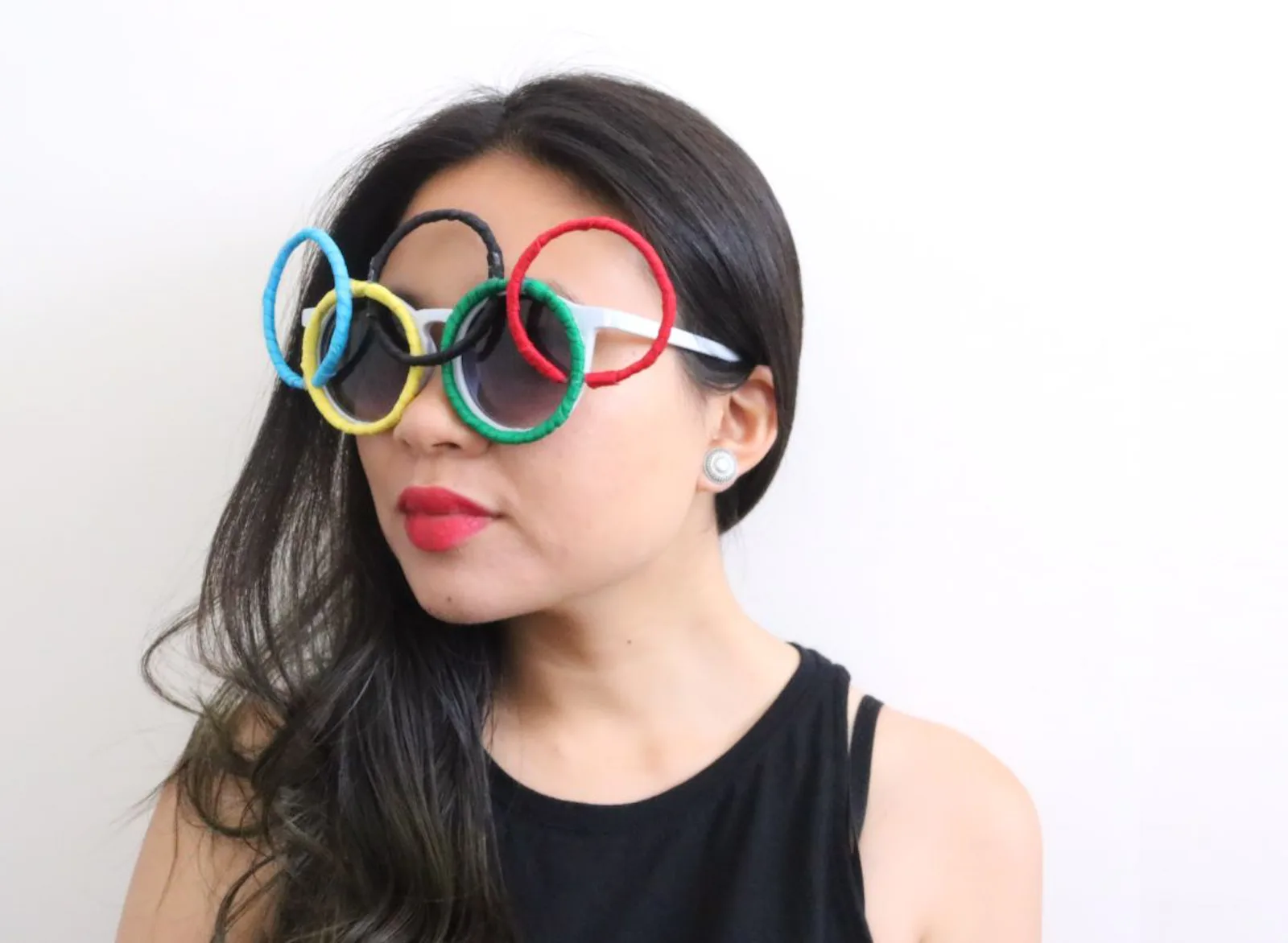 Spectacle Ring Using How To Make Olympic Ring Sunglasses For The Most Stylish Viewing Party ...