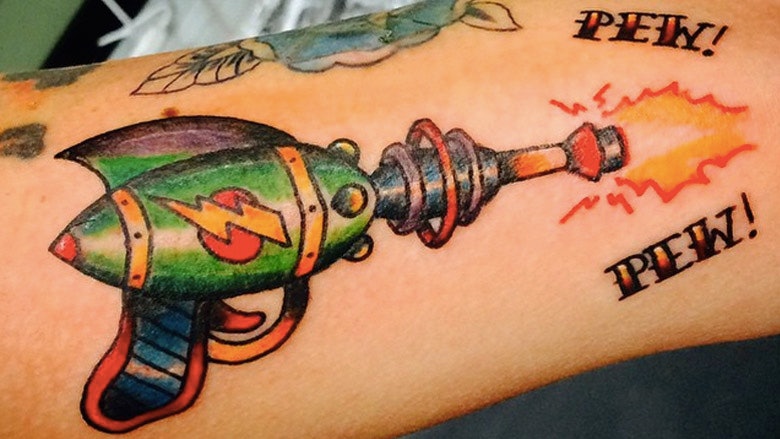 Steam Punk Ray Gun by Edgar TattooNOW