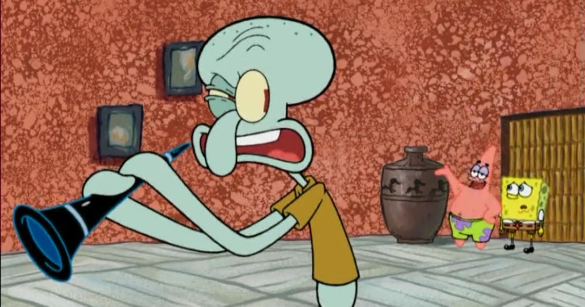 Squidward On 'Spongebob Squarepants' Isn't Actually A Squid & It's Like Our  Entire Childhood Was A Lie