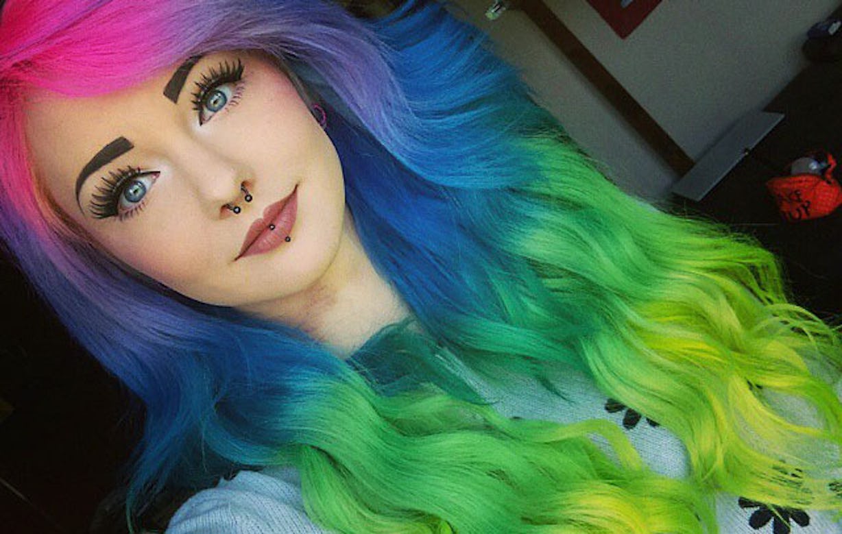 11 Amazing Rainbow Hair Photos To Help You Celebrate The Legalization