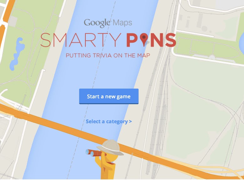 Smart Pins, Google's New Trivia Game, Lets You Prove Your Geography