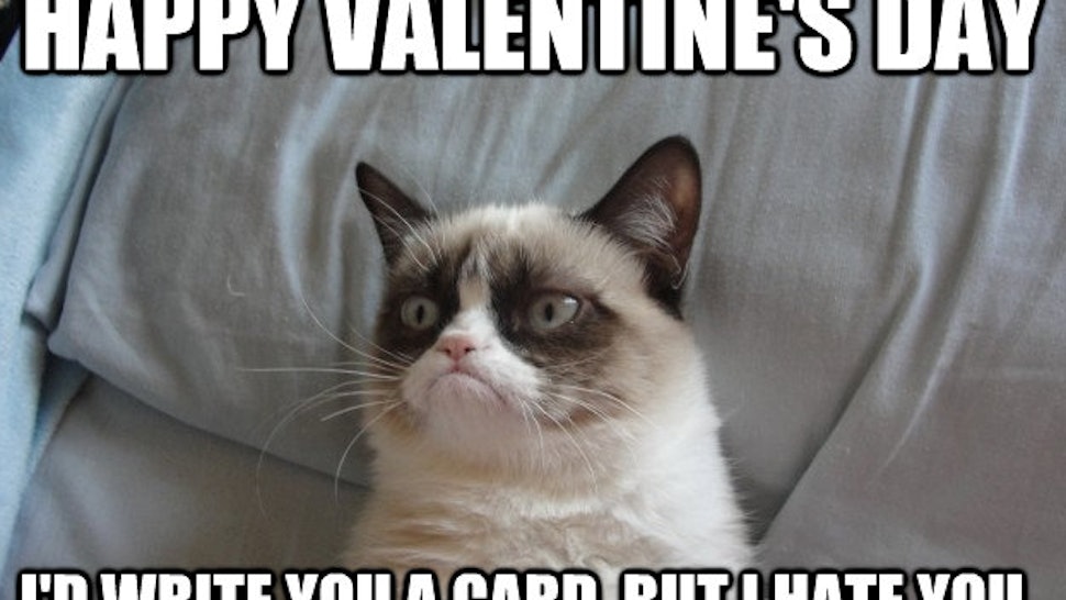 Happy friends valentines valentine twitter quotes friendship family message cute 10 Anti-Valentine’s Day Memes For People Who Are So Over Romance