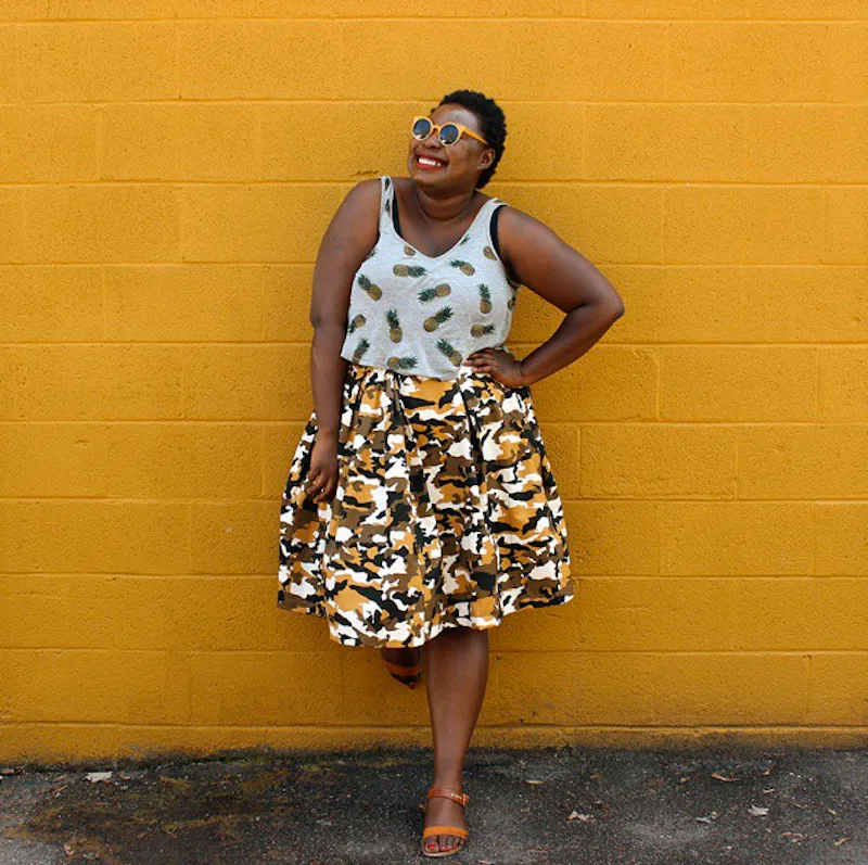 7 Plus Size Bloggers Who Show You That Print Mixing Is Totally Doable ...