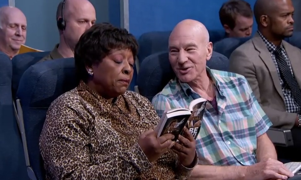 patrick stewart plays patrick stewart plays the most annoying people on a plane patrick stewart plays patrick stewart plays the most annoying people on a plane