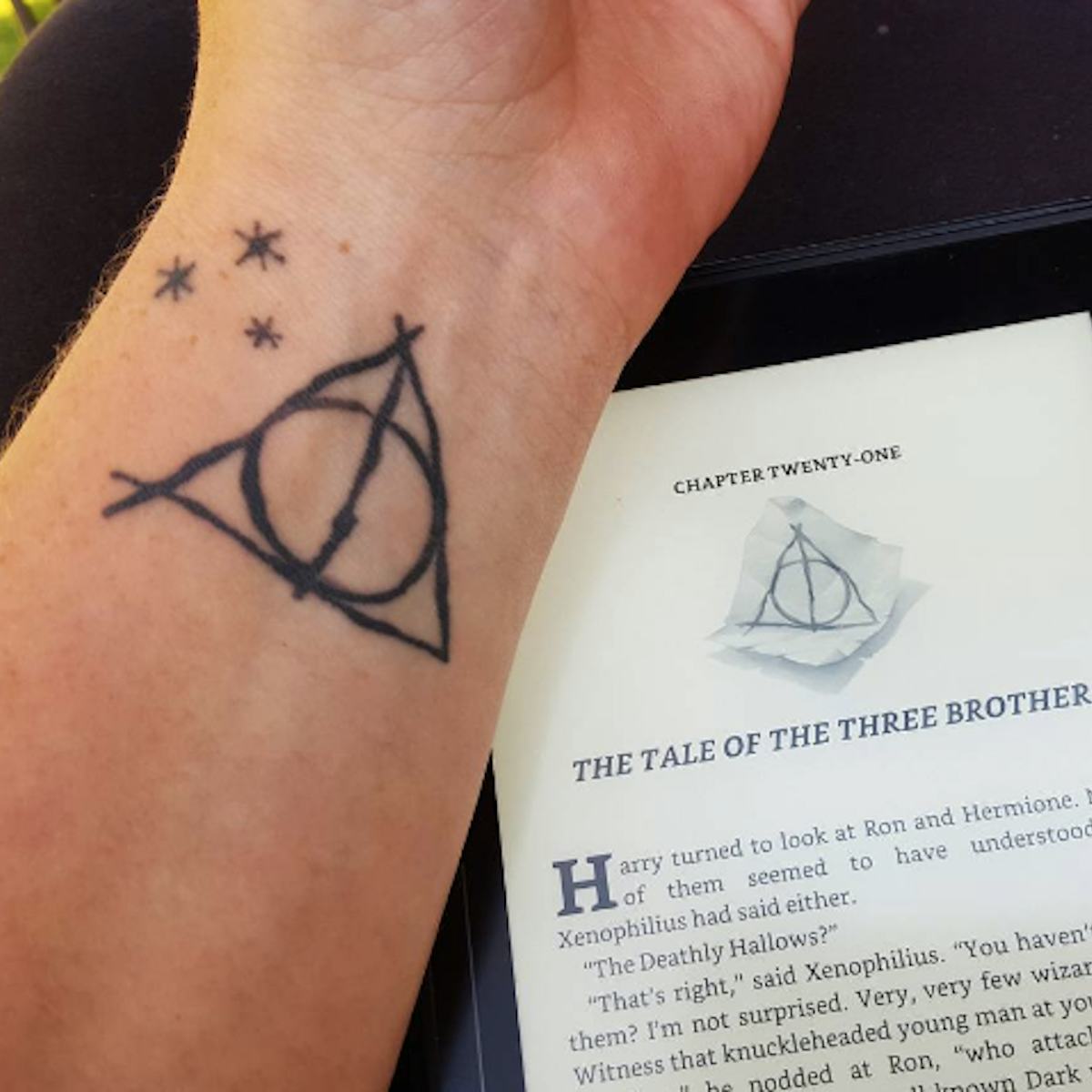 Deathly Hallows Tattoos That Speak Volumes