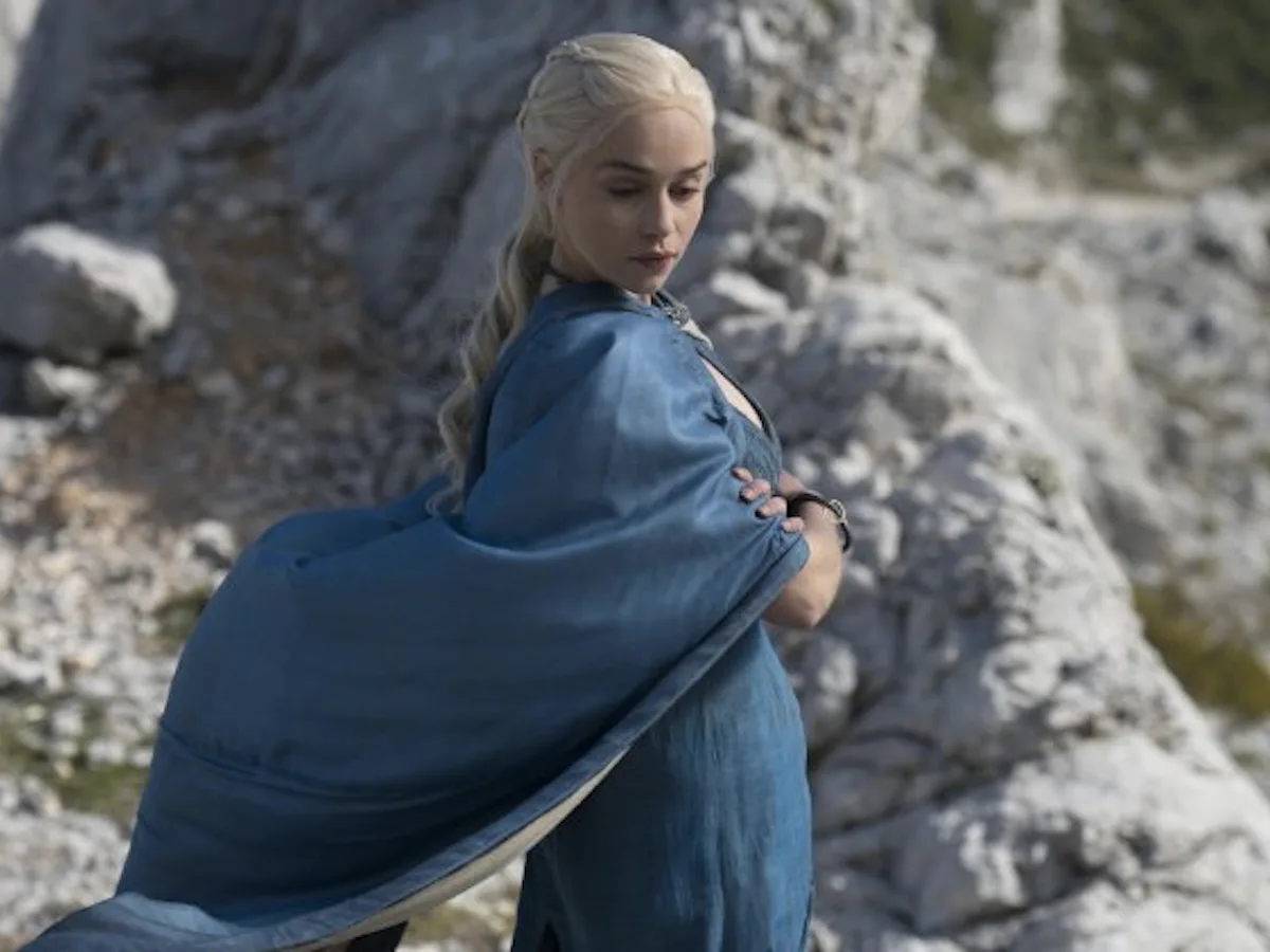 khaleesi blue dress Elegant Queen Game Thrones Khaleesi Blue Fancy Dress Up Halloween Adult Costume
