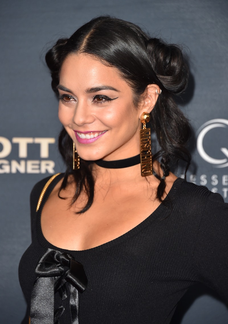 Vanessa Hudgens' Wears Glasses, Reveals Hair Secret In Her Latest