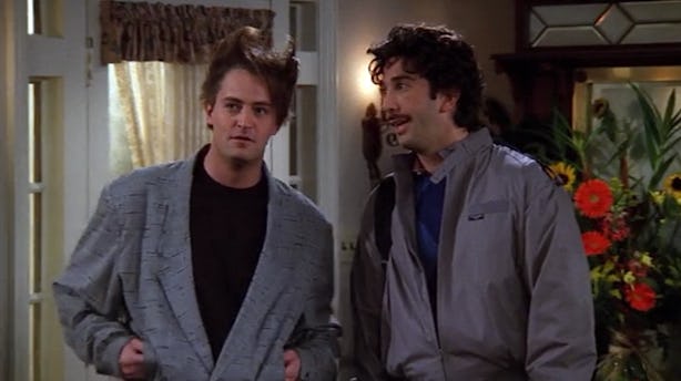 7 Times Chandler & Ross Were The Ultimate 'Friends' Bromance Of The ...