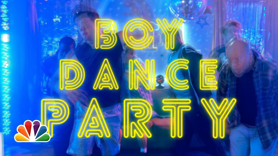boy dance party gif