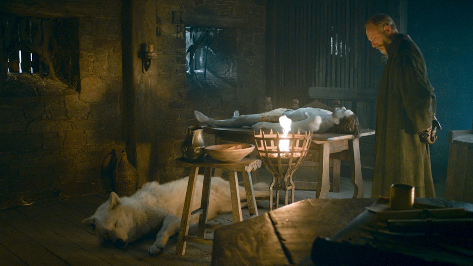 Did Jon Snow Warg Into A Ghost On Game Of Thrones Kit Harington