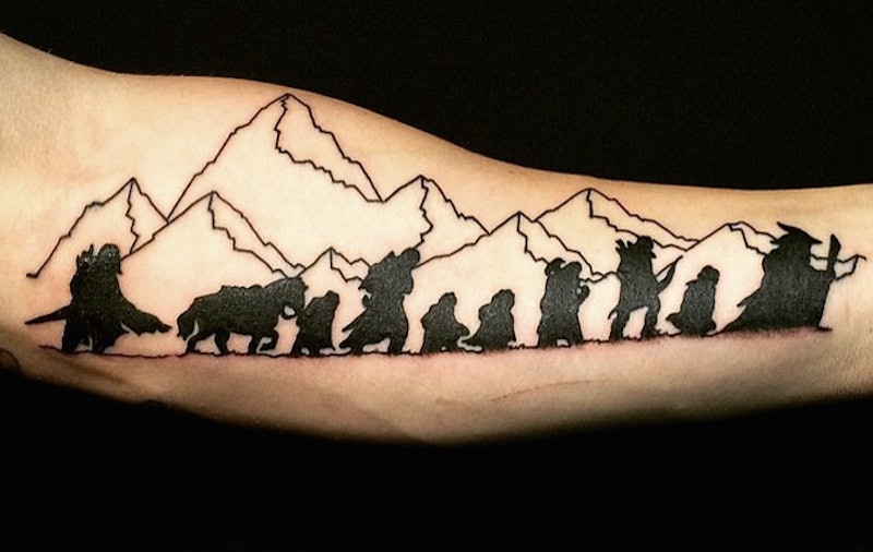 9 Timeless Lord Of The Rings Tattoos So Your Love For The Classic Story Never Has To Die