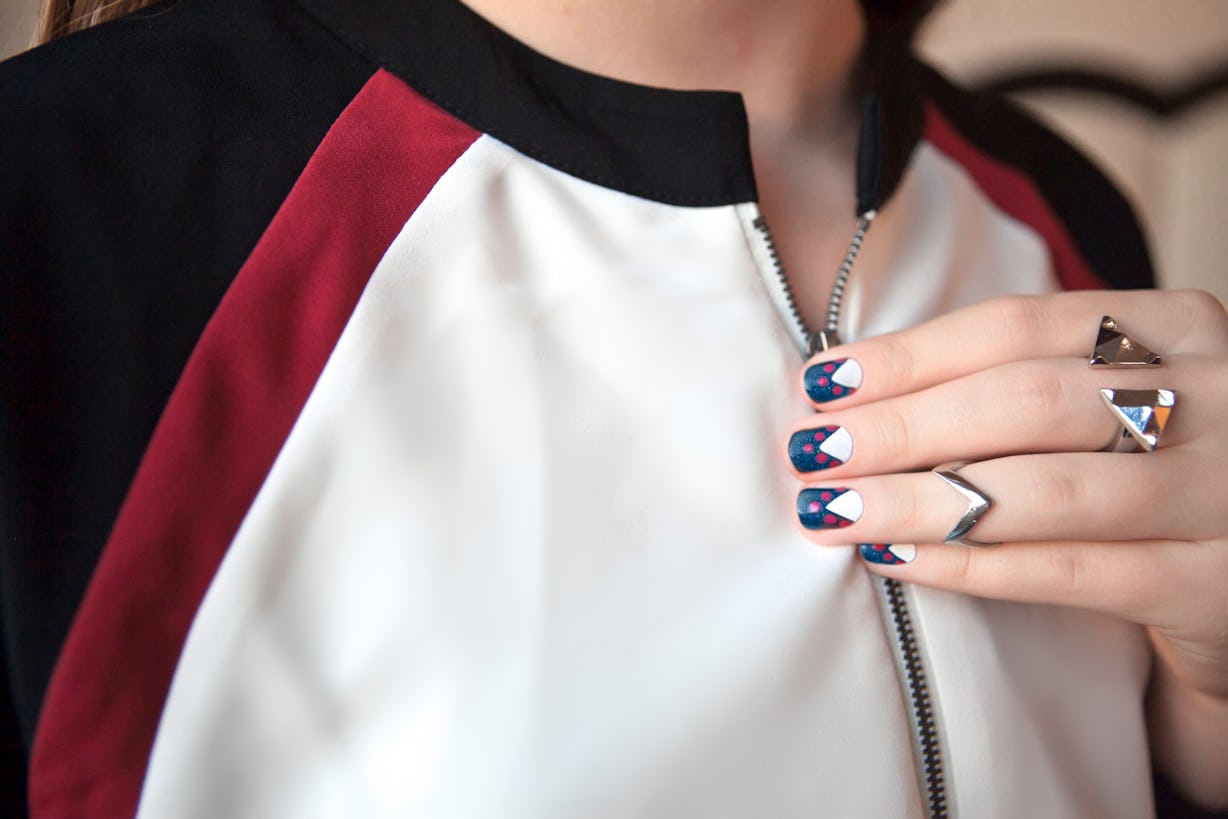 1. Patriotic Nail Art Designs for July 4th - wide 1