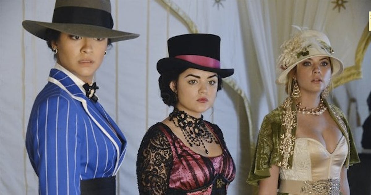 Ranking The Pretty Little Liars Halloween Episode Costumes From Slightly Offensive To Absolutely Fabulous Ranking The Pretty Little Liars Halloween Episode Costumes From Slightly Offensive To Absolutely Fabulous