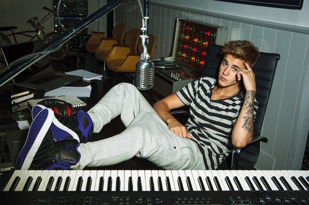 justin bieber adidas neo shoes