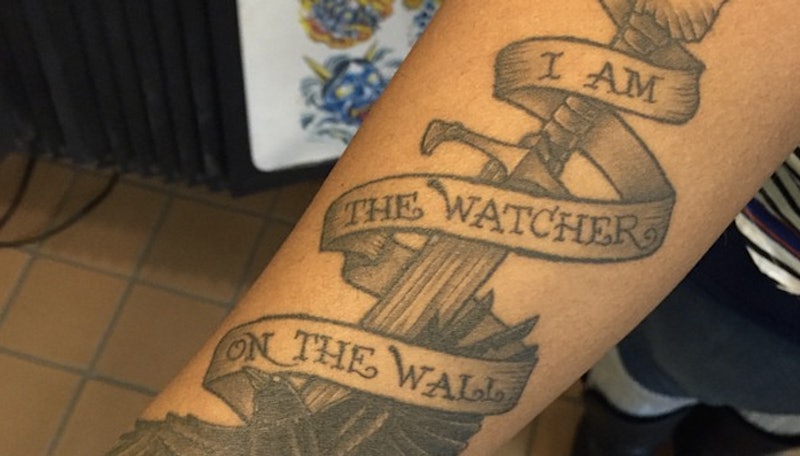 15 Timeless Game Of Thrones Tattoos To Help You Warm Up For The Season 5 Finale