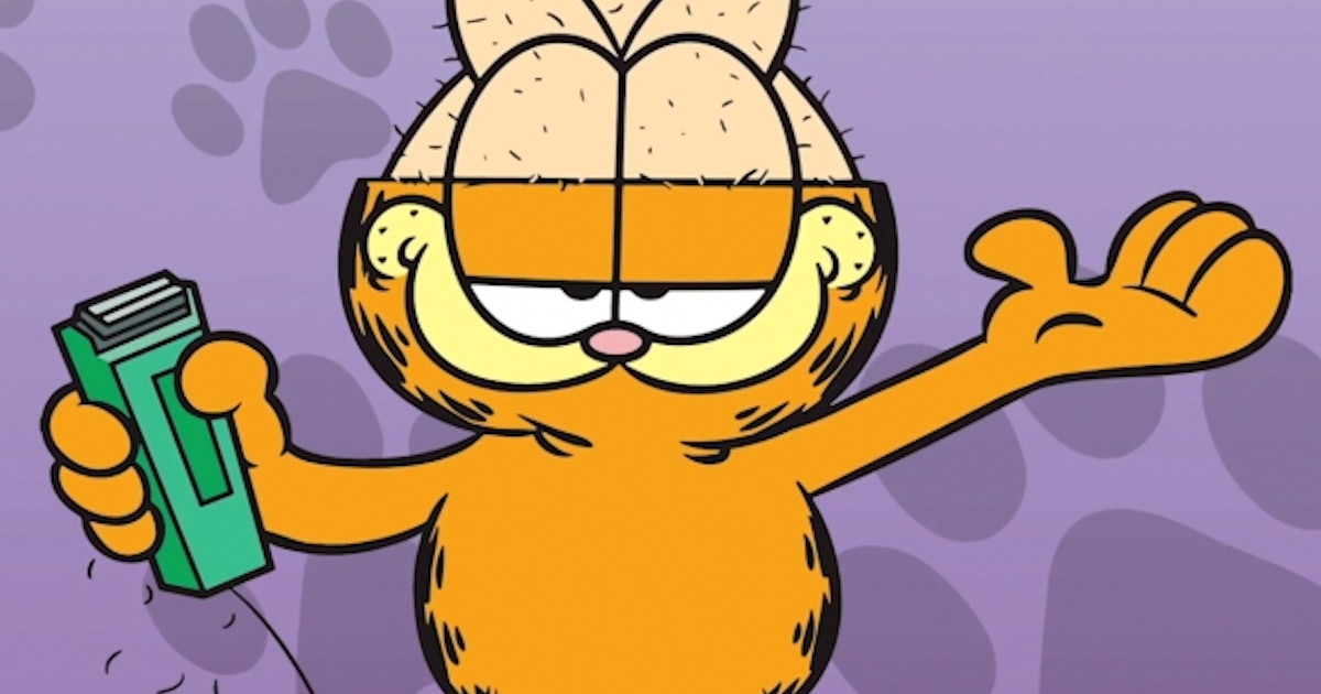 Garfield In A Big Hat The Bald Cartoons Campaign Shows Snoopy, Garfield, and Others Shaving