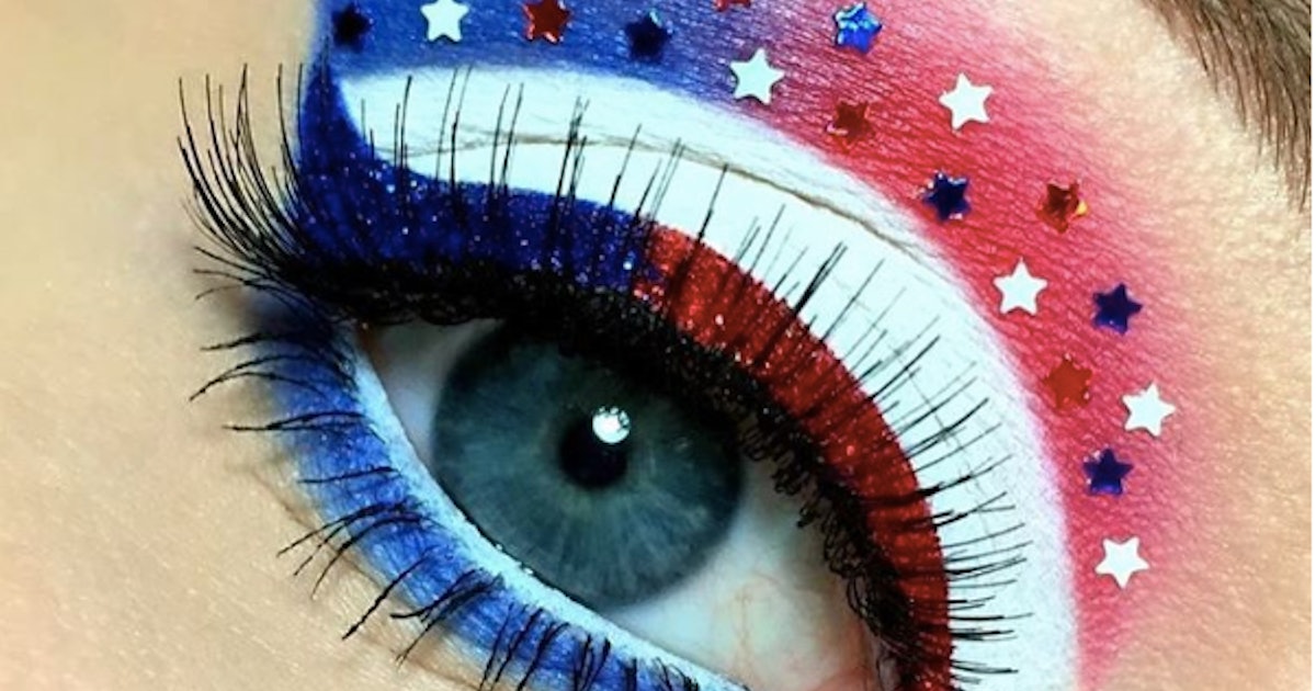 9 Fourth Of July Makeup Looks To