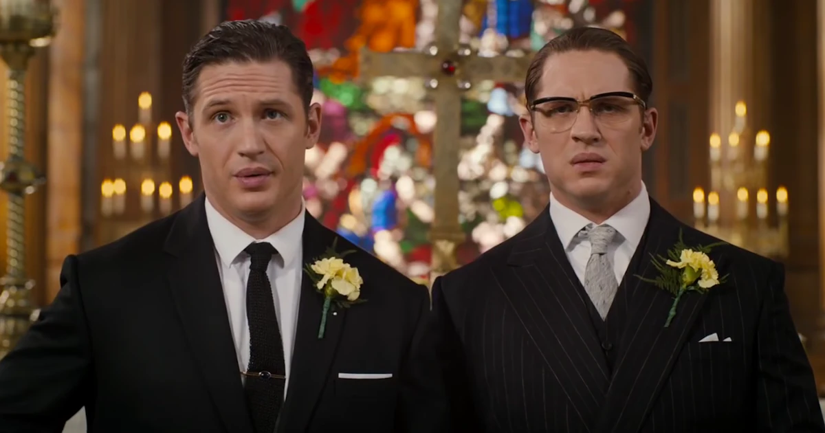 Photos Of Tom Hardy As The Kray Twins In 'Legend' Show How Far Into Character He Got kray twins documentary netflix