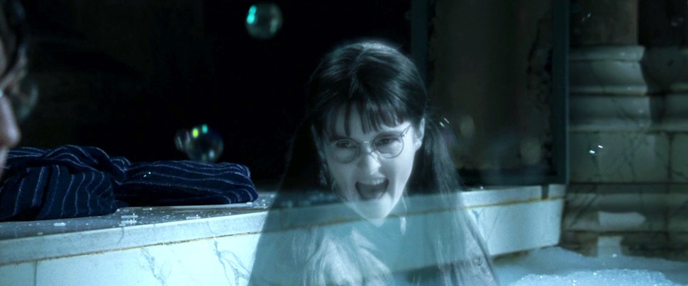 A Moaning Myrtle Halloween Costume You Can Do Yourself Because Ron 