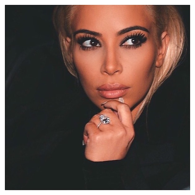 Kim Kardashians Latest Paris Fashion Week Look Is Interesting But We Applaud Her Pinstripe 4615