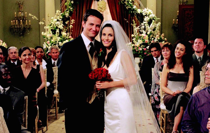This 'Friends' Timeline Of Monica & Chandler's Relationship Proves They