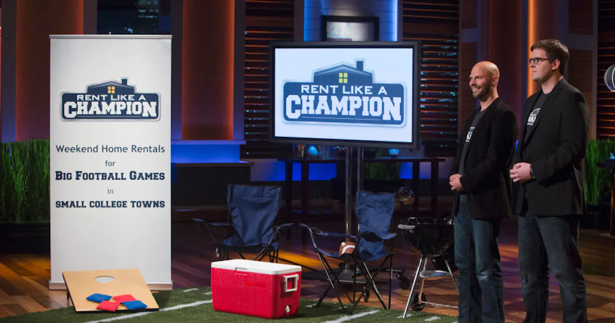 Rent Like A Champion From 'Shark Tank' Will Help You See Every Second