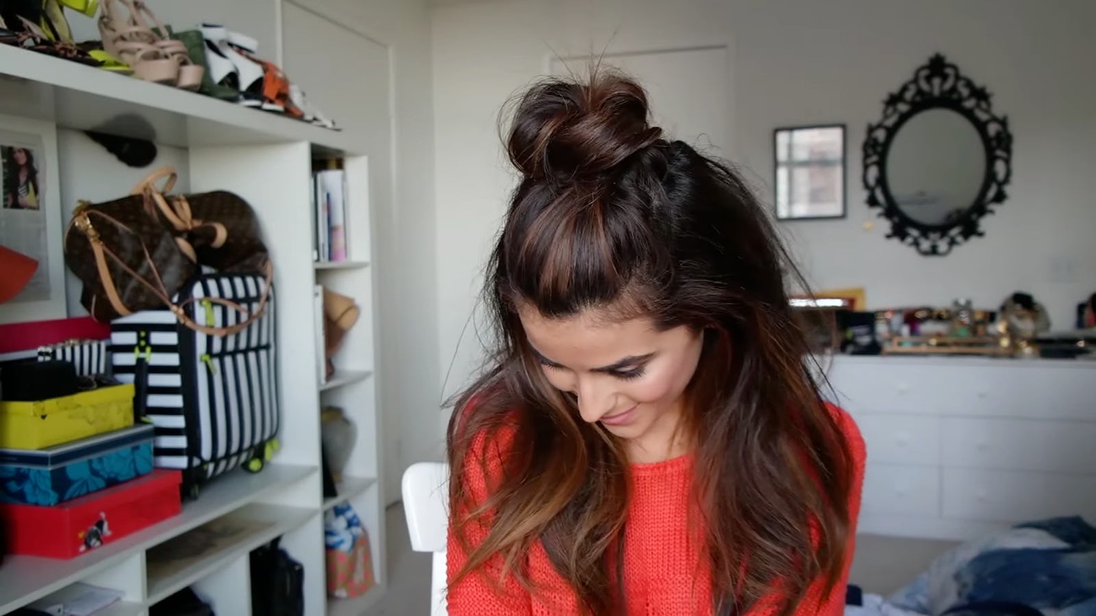 10 quick & easy greasy hairstyles for when you can't be