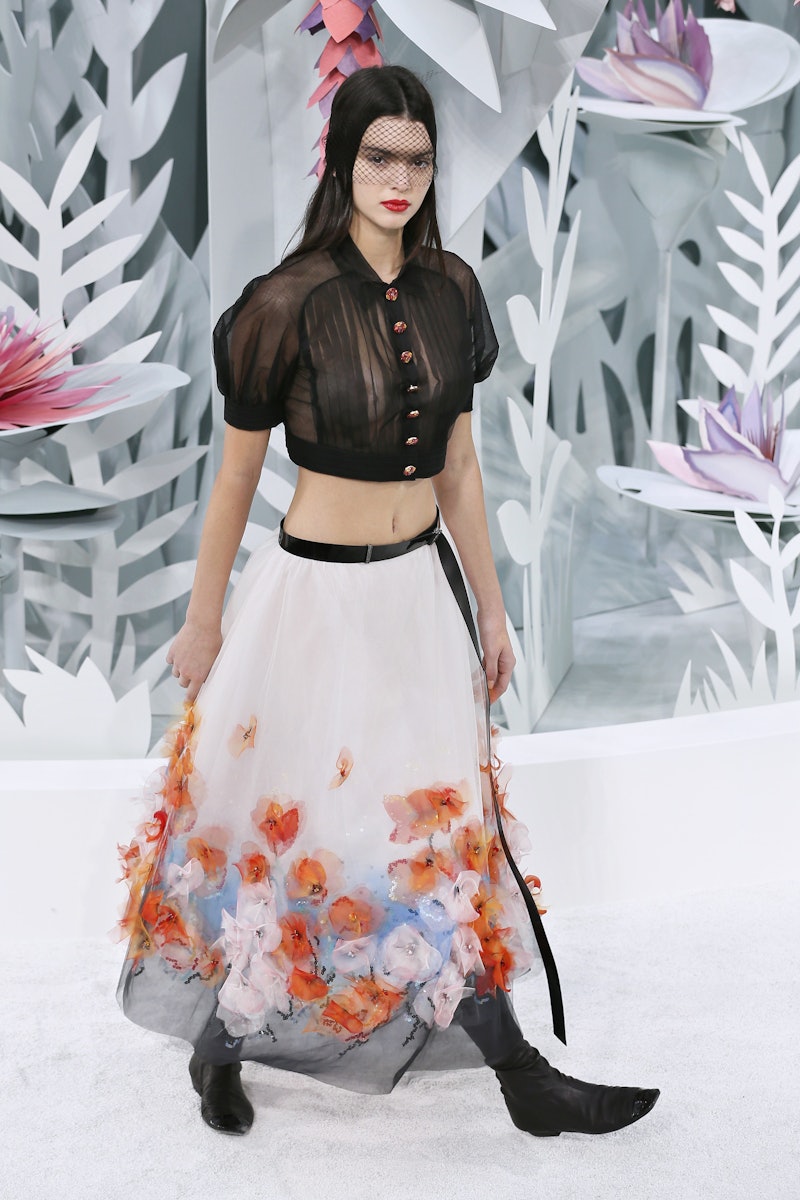Kendall and Kris Jenner Go Sheer at Chanel's Paris Couture Show – The  Hollywood Reporter