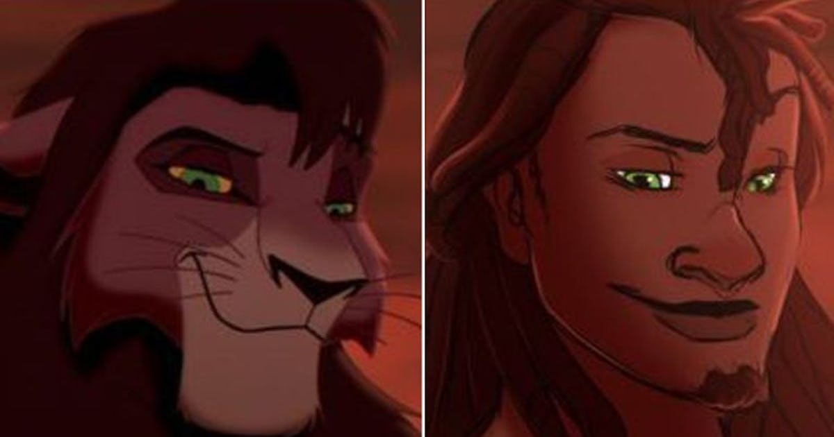 Animals you look like. Симба человек. Животные Disney. Kovu as Human. Дисней животные люди.