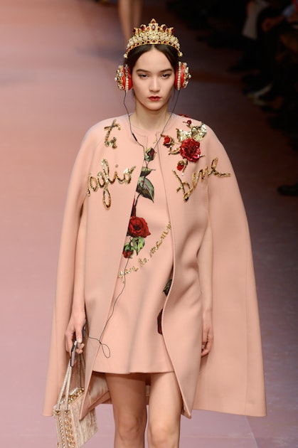 Dolce & Gabbana Fall 2015 Headphones Are The Most Frivolous & Glorious ...