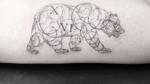 42 Abstract Animal Tattoos