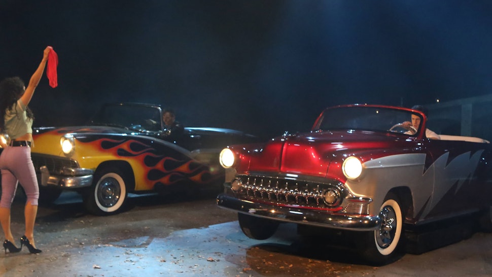 How Did Grease Live Make The Car Chase Happen With Some Good