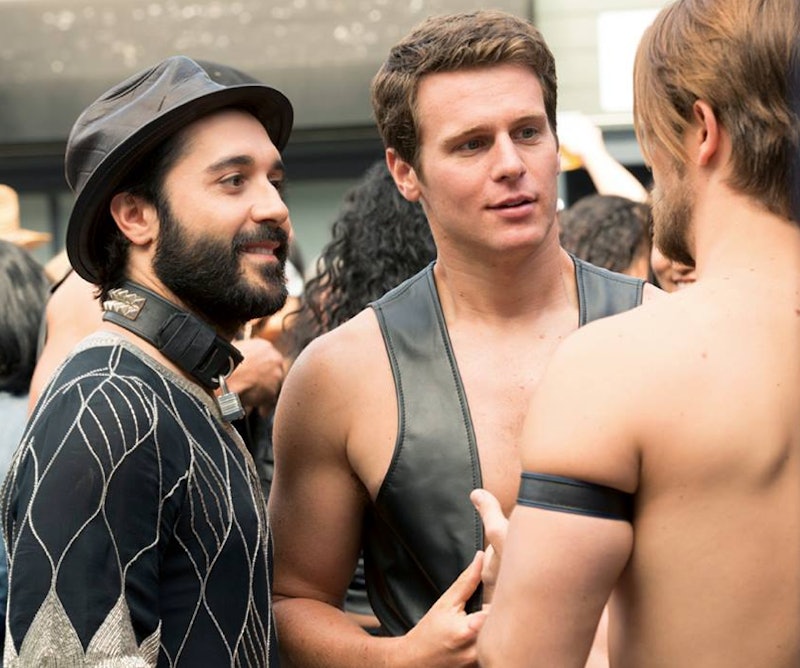 Jonathan Groff S Wearing Leather And Talking Assless Chaps In This Week S