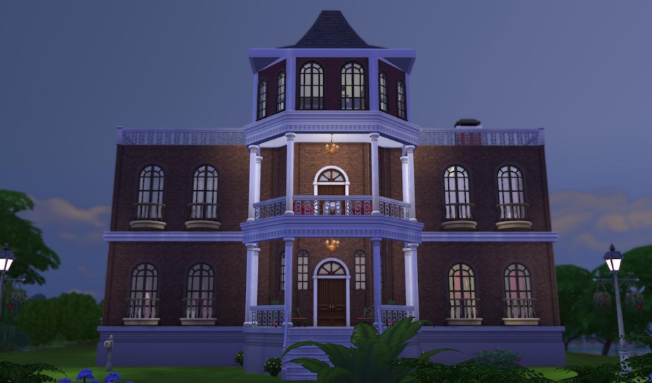The Clue Mansion Designed In The Sims 4 Is The Creepiest Place
