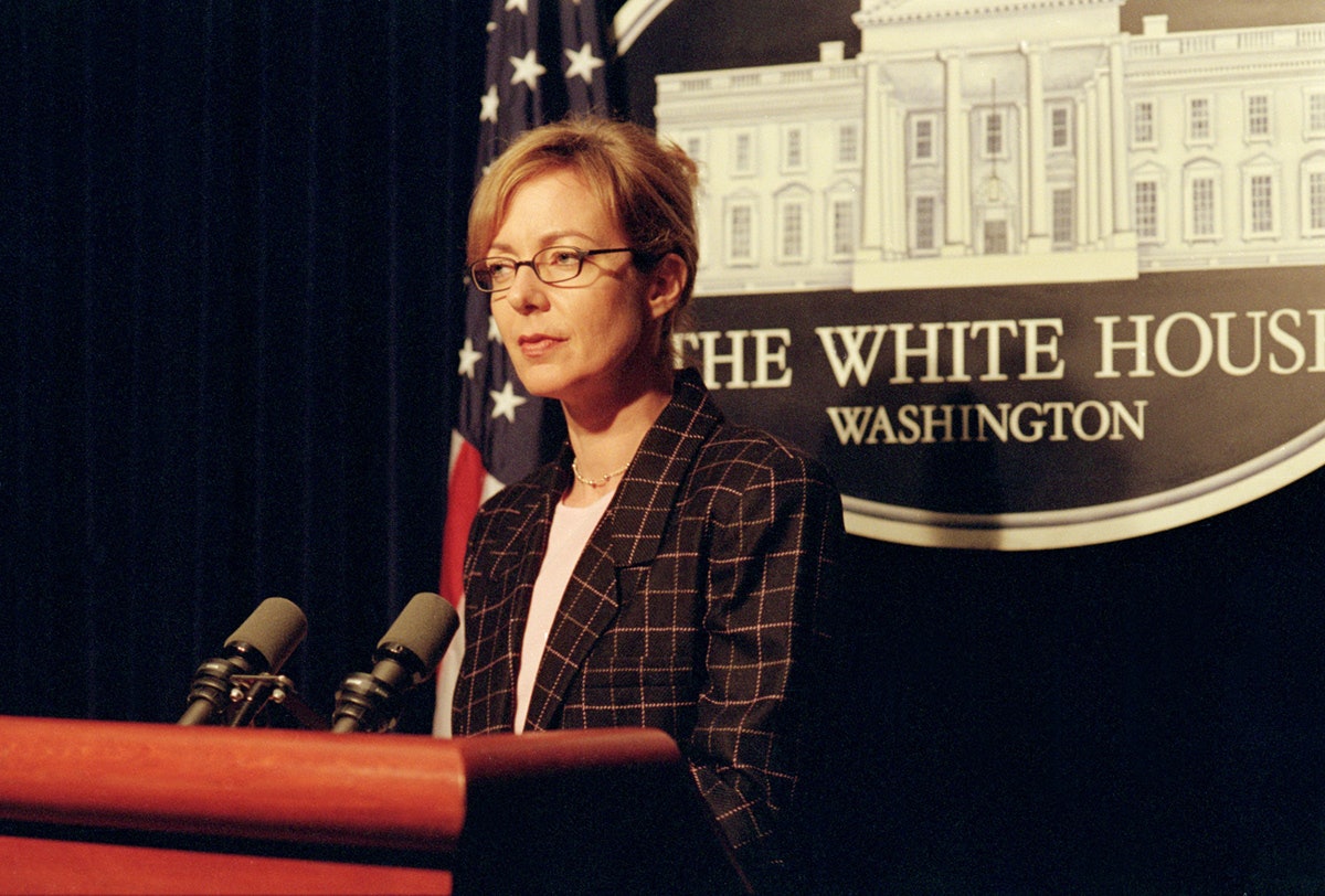 C.J. Cregg s Power Suits From Every Season Of The West Wing