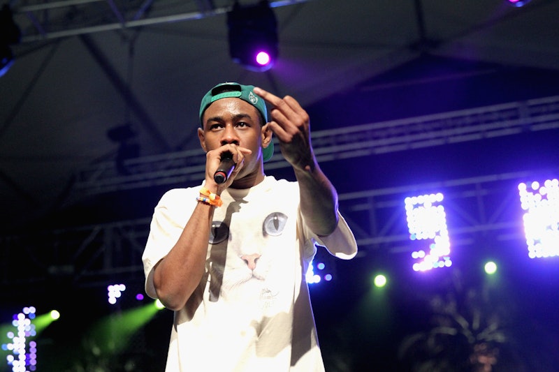Tyler, the Creator during his performance at SXSW's "Thrasher Converse Death Match."