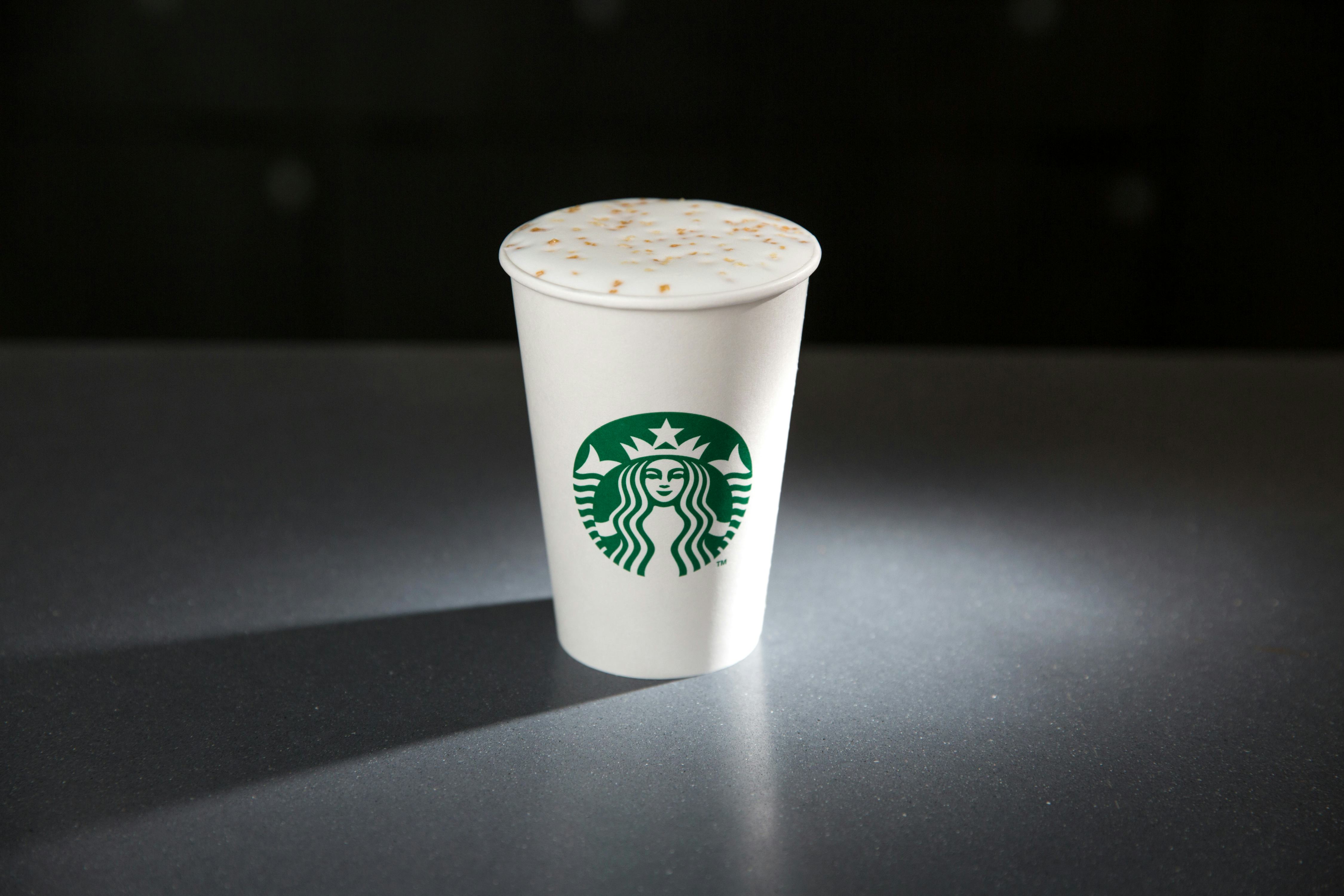 how many mg of caffeine in a tall caramel macchiato