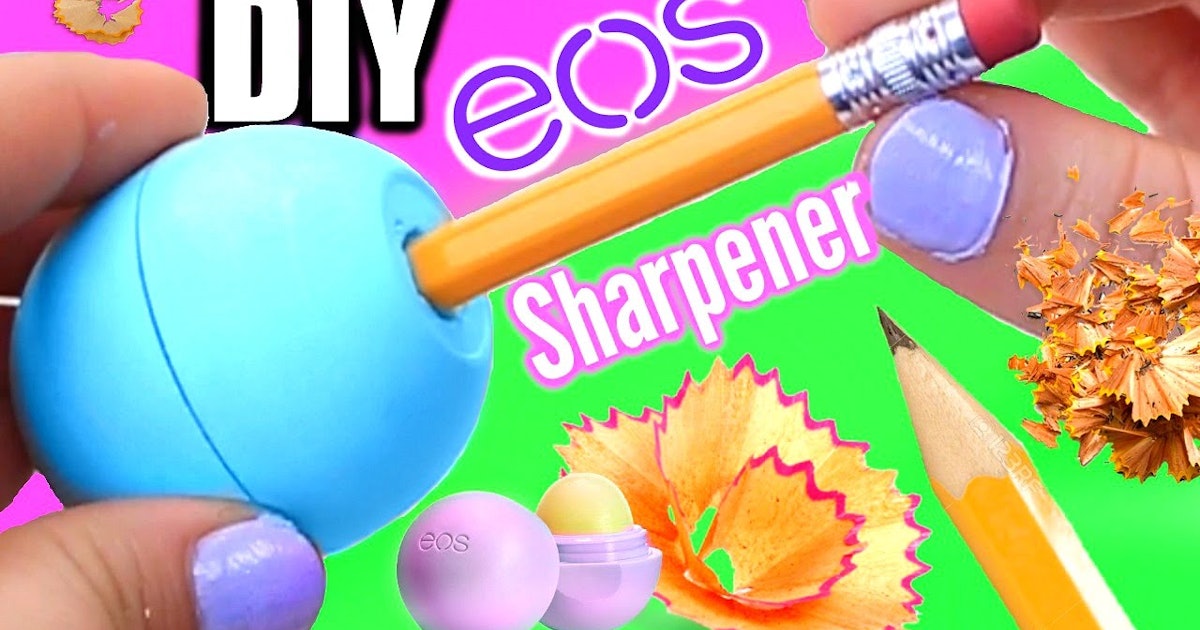 How to sharpen lip liner without sharpener