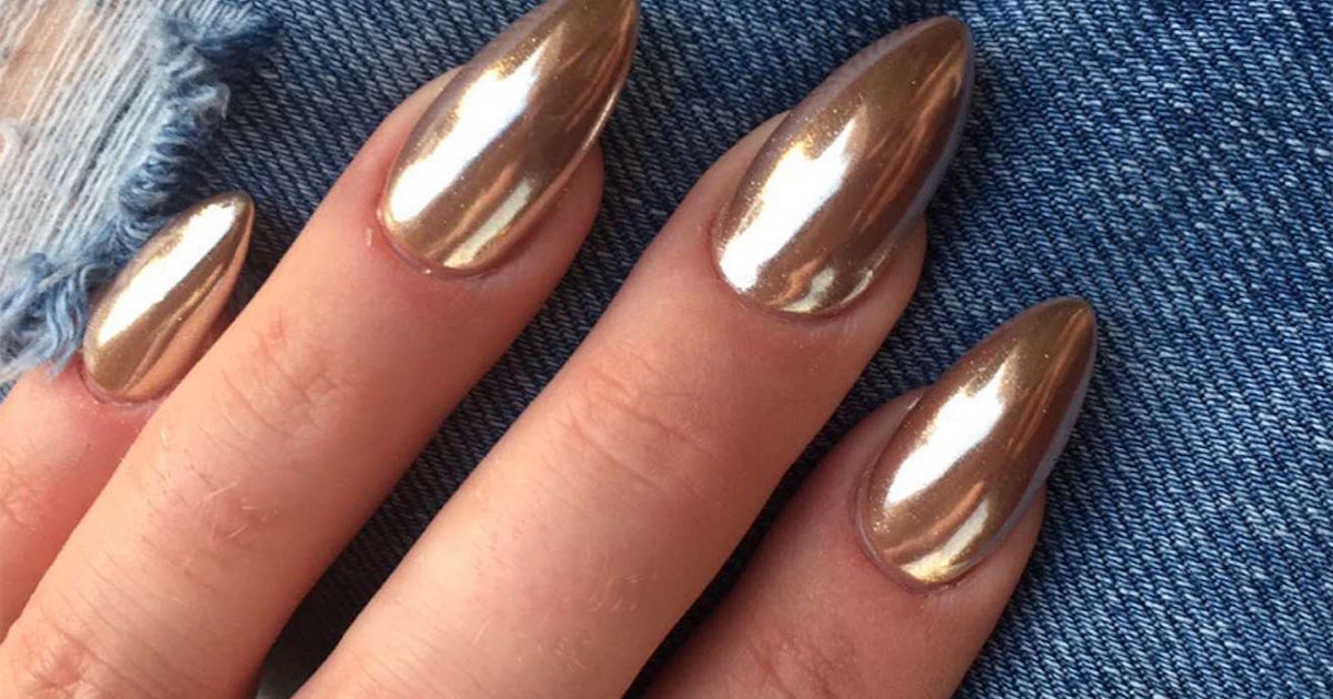 How To Get Chrome Nails So You Can Have The Most Ba Manicure Ever S - Chrome Nails Diy