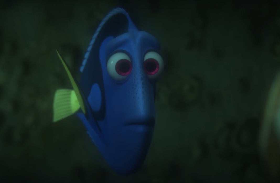 Image result for finding nemo Dory looking concerned