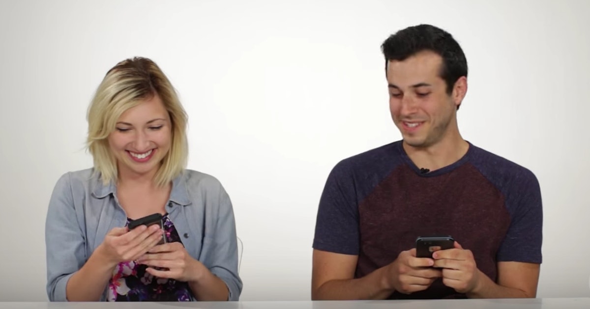 Here's What Happens When Couples Swap Phones For The Day — VIDEO