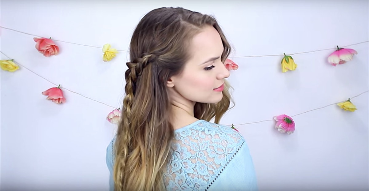 8 Easy Hairstyles For Easter Whether You Re Egg Hunting Or Lounging At Home Videos