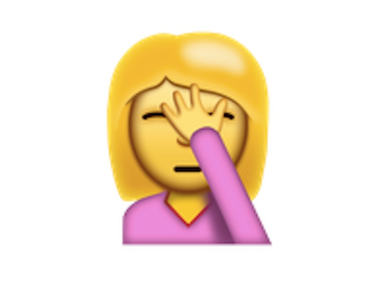The Face Palm Emoji Is Here To Express What Words Just Cannot Even