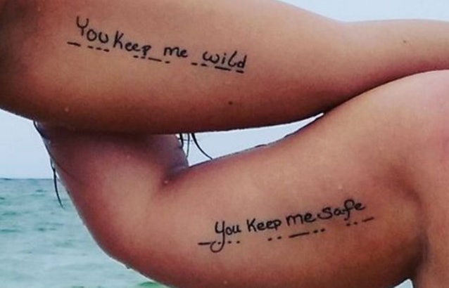 13 Mismatched Best Friend Tattoos For Besties Who Dont Want To Share  Everything  PHOTOS