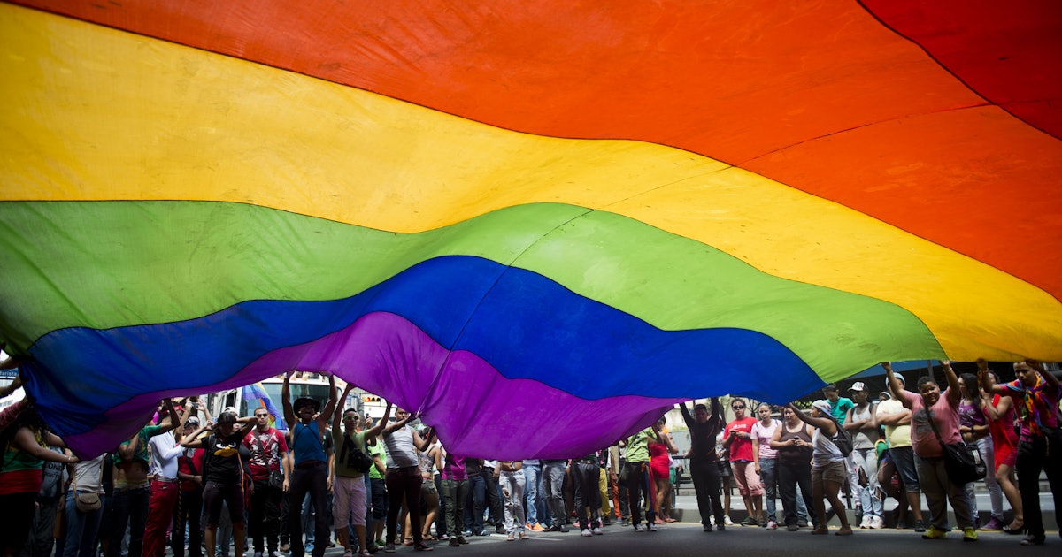What Do The Colors In The Gay Pride Flag Stand For? It's A Beautiful