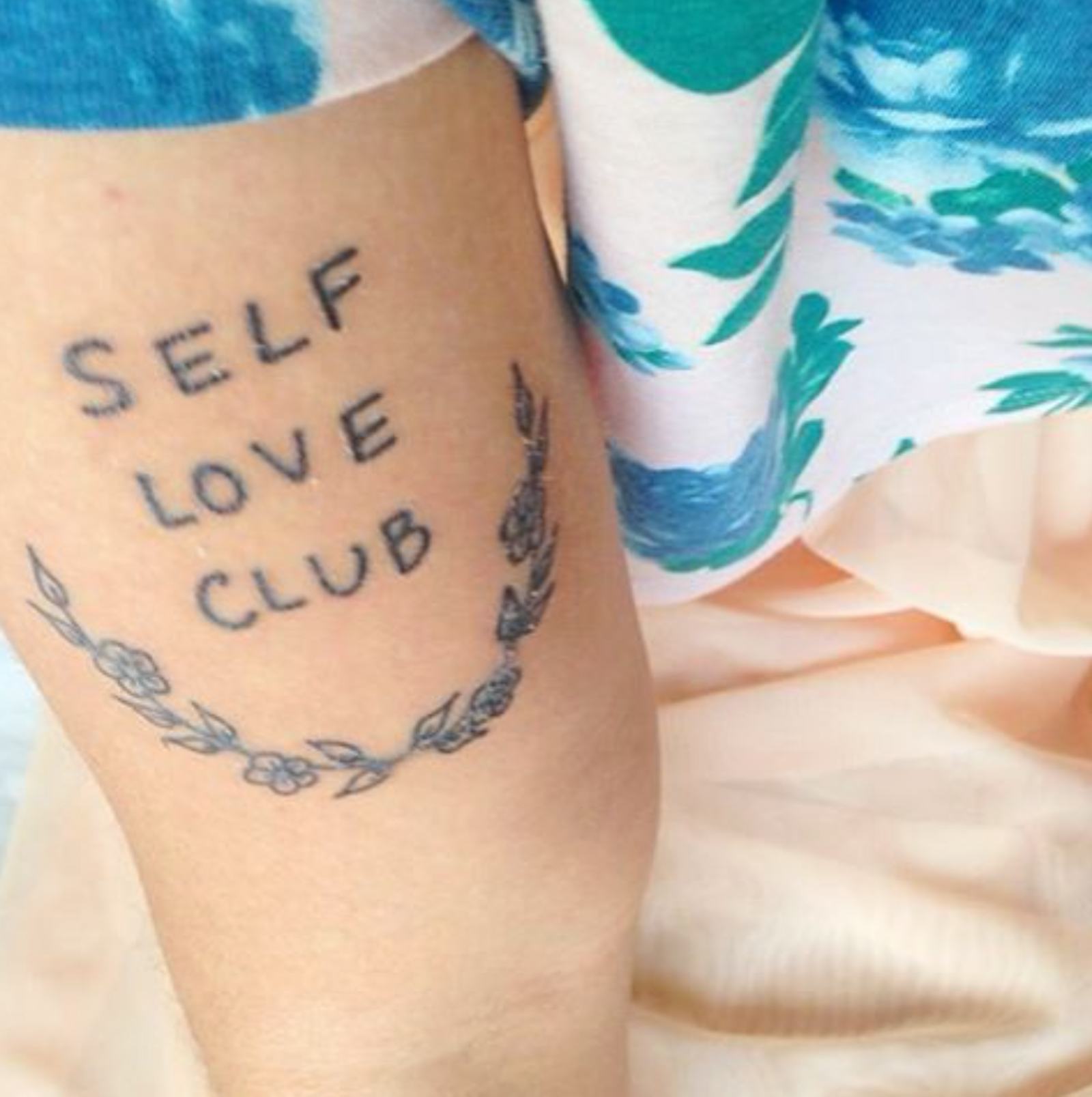 The Self Love Club Tattoo Trend Is Spreading Good Vibes Worldwide — PHOTOS