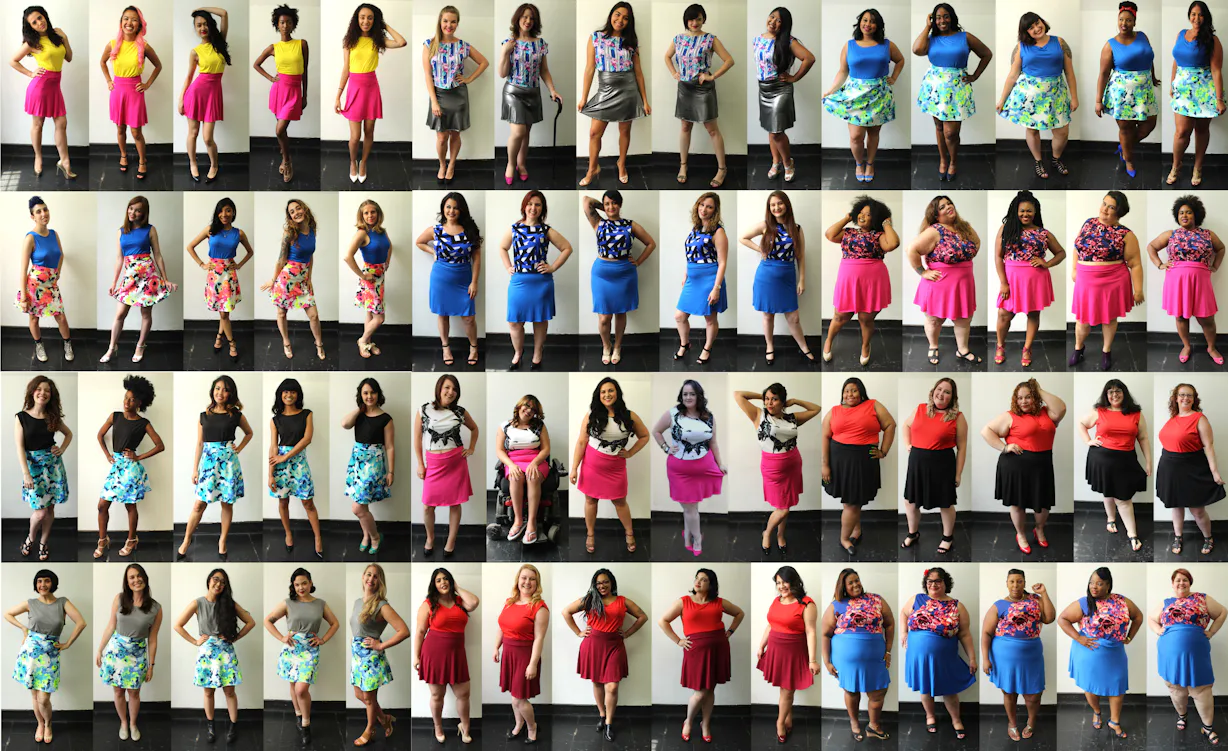 This Size Inclusive Campaign Brings Together 60 Individuals Of 12 ...