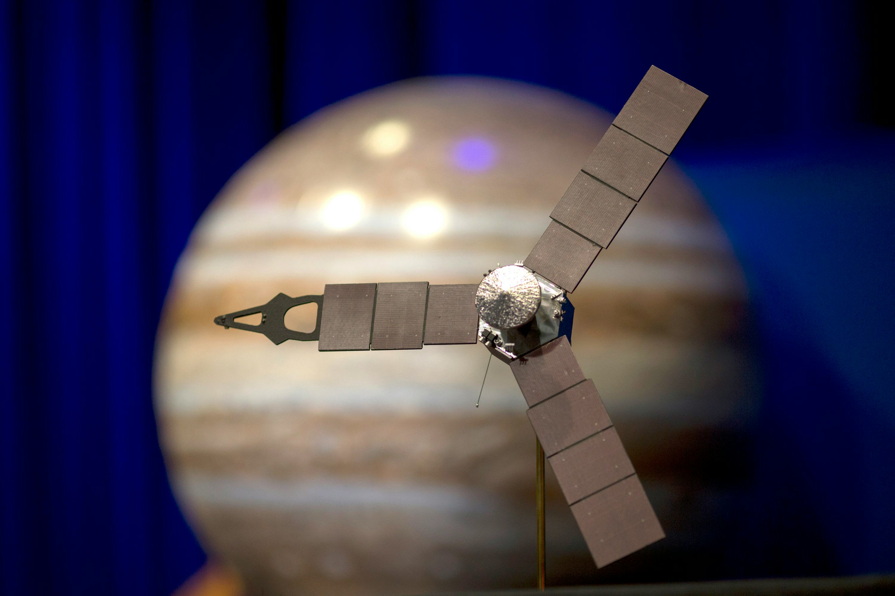 NASA's Juno Spacecraft Enters Jupiter Orbit After Years-Long Trip